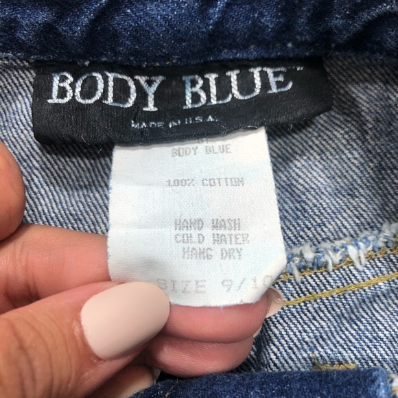 Patchwork Native American High Rise Denim Skirt - Picture 3 of 8